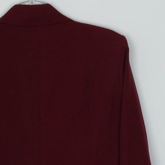 NWT Lulus Womens Suit and Score Single Breasted Blazer Size M Red Preppy Career - Picture 8 of 9